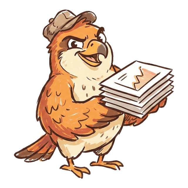 DeckFalcon mascot
